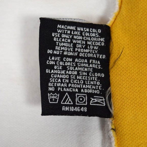 LSU TIGERS Polo Shirt Men's L Purple & Gold, Embroidered Mike the Tiger logo - Picture 9 of 10